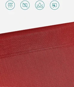 Chaise Longue Avec Toit, Chaise Longue, Chaise Longue De Jardin, Aluminium, Dossier Réglable, Pliable, , Jardin, Balcon, Terrasse, Rouge 15 Chaise Longue Avec Toit, Chaise Longue, Chaise Longue De Jardin, Aluminium, Dossier Réglable, Pliable, , Jardin, Balcon, Terrasse, Rouge -Jardin Meubles Magasin 1014x1200