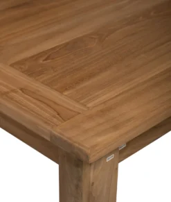 Seine | Table De Jardin / Table à Manger Pour 6 Personnes | 220 X 100 Cm | Rectangulaire | Bois De Teck | Pour L'extérieur -Jardin Meubles Magasin 1019x1200 1