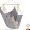 Fauteuil Suspendu Relaxdays - Moderne - Coton - 150 Kg - Chaise Hamac - Intérieur Et Extérieur Color Mix 2