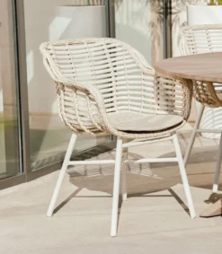 Hartman Cecilia Dining Garden Chair Accoudoirs Ivory Wicker - Set De 2 - MAINTENANT Avec Coussins D'assise Gratuits D'une Valeur De 25,00 € 31 Hartman Cecilia Dining Garden Chair Accoudoirs Ivory Wicker - Set De 2 - MAINTENANT Avec Coussins D'assise Gratuits D'une Valeur De 25,00 € -Jardin Meubles Magasin 1046x1200