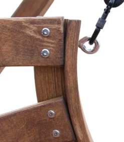 AXI Capri Chaise Suspendue Sur Pied En Bois - Fauteuil / Siège Suspendu Suspendu Avec Support Pour Le Jardin - Balançoire En Beige Pour L'extérieur Pour 1 Personne - Chargement Jusqu'à 150 Kg -Jardin Meubles Magasin 1050x1200 2