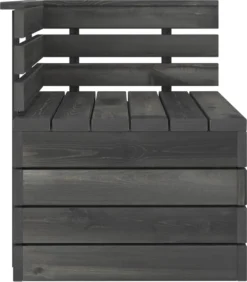 Furniture Limited - Canapé D'angle De Jardin Palette Bois De Pin Massif Gris Foncé -Jardin Meubles Magasin 1051x1200 4