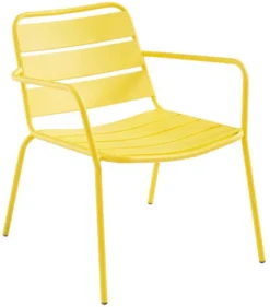 MYLIA Salon De Jardin MIRMANDE En Métal : 2 Fauteuils Empilables Et Une Table D'appoint - Jaune L 60 Cm X H 71,5 Cm X P 67,5 Cm 7 MYLIA Salon De Jardin MIRMANDE En Métal : 2 Fauteuils Empilables Et Une Table D'appoint - Jaune L 60 Cm X H 71,5 Cm X P 67,5 Cm -Jardin Meubles Magasin 1054x1200 2