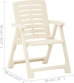 La Dolce Vita - Chaises De Jardin - Chaises D'extérieur - Chaises De Terrasse - Chaises De Jardin - Chaises Longues D'extérieur - Chaises De Table De Jardin - Chaises De Jardin 4 Pcs Plastique Blanc 13 La Dolce Vita - Chaises De Jardin - Chaises D'extérieur - Chaises De Terrasse - Chaises De Jardin - Chaises Longues D'extérieur - Chaises De Table De Jardin - Chaises De Jardin 4 Pcs Plastique Blanc -Jardin Meubles Magasin 1064x1200 1