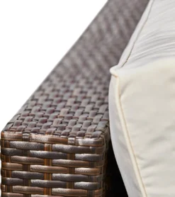 Teamson Home - Grand Ensemble De Salon D'angle 7 Pièces - Mobilier De Jardin De Jardin - Canapé De Jardin - Table Et Coussins Inclus - Rotin - Marron / Wit 18 Teamson Home - Grand Ensemble De Salon D'angle 7 Pièces - Mobilier De Jardin De Jardin - Canapé De Jardin - Table Et Coussins Inclus - Rotin - Marron / Wit -Jardin Meubles Magasin 1066x1200 9