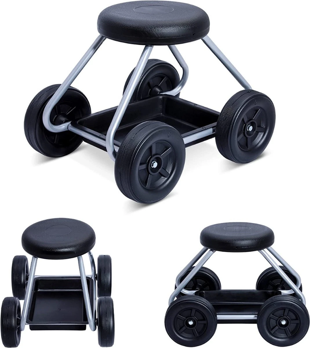 Onirique - Chaise De Jardin Sur Roues - Tabouret De Jardin Sur Roues - Tabouret - Tabouret De Jardin - Chaise De Jardin - Jardinage 2 Onirique - Chaise De Jardin Sur Roues - Tabouret De Jardin Sur Roues - Tabouret - Tabouret De Jardin - Chaise De Jardin - Jardinage – Image 2