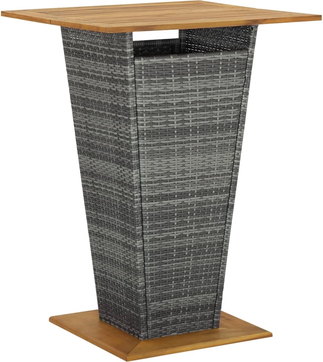 Prolenta Premium - Ensemble De Bar De Jardin 9 Pièces Avec Coussins Poly Rotin Gris 10 Prolenta Premium - Ensemble De Bar De Jardin 9 Pièces Avec Coussins Poly Rotin Gris – Image 10