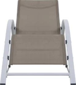 VidaXL Ensemble De Chaises Longues - 2 Pièces - Avec Table - Grijs Taupe - Sun Longues - Chaise Longue - Soleil - Jardin - Ensemble De Chaises Longues - 2 Pièces -Jardin Meubles Magasin 1074x1200