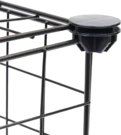 PrimeMatik - Pack De 4 Connecteurs Noirs Pour Armoire Organisateur Cubique Modulaire 35x35cm 17x35cm -Jardin Meubles Magasin 1078x1200 2