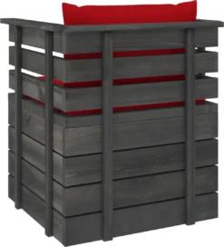 La Dolce Vita - Chaise De Jardin - Fauteuil - Fauteuil Club - Fauteuil Confort - Fauteuil Relax Avec Coussins Palette Pin -Jardin Meubles Magasin 1088x1200 1