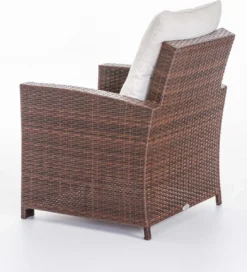 Chaise De Jardin Deluxe - Résistant Aux Intempéries - Aspect Chaise Longue - Osier - Marron - Lot De 1 Chaises De Jardin 8 Chaise De Jardin Deluxe - Résistant Aux Intempéries - Aspect Chaise Longue - Osier - Marron - Lot De 1 Chaises De Jardin -Jardin Meubles Magasin 1090x1200 5