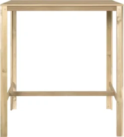 La Dolce Vita - Table GardenBar 7 Pièces Avec Chaises - Ensemble Meuble Bar - Ensemble Meuble Bar - Ensemble Coin Bar - Table Haute Avec Tabourets - Ensemble Bistro Avec Table Et Chaises Bois De Pin Imprégné -Jardin Meubles Magasin 1091x1200 5