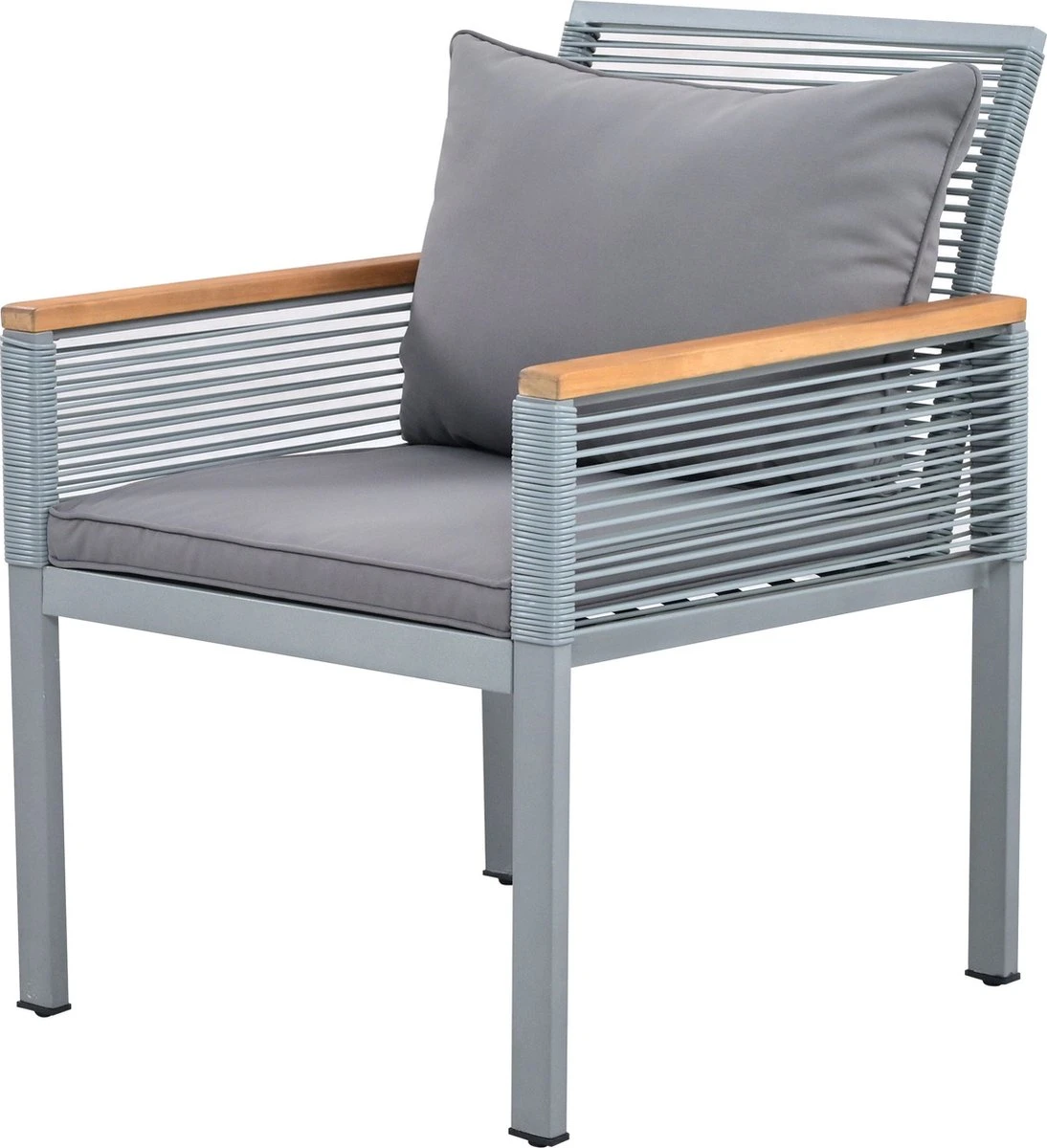 Salon De Jardin Merax - Salon De Jardin Avec Canapé Double - 2 Fauteuils Et Table - Salon De Jardin En Rotin Avec Coussins Gris 14 Salon De Jardin Merax - Salon De Jardin Avec Canapé Double - 2 Fauteuils Et Table - Salon De Jardin En Rotin Avec Coussins Gris – Image 14