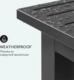 Table De Jardin Blumfeldt Toledo 213 X 90 Cm - à Rallonge - Structure En Aluminium Stable Avec Revêtement En Poudre - Anthracite 12 Table De Jardin Blumfeldt Toledo 213 X 90 Cm - à Rallonge - Structure En Aluminium Stable Avec Revêtement En Poudre - Anthracite -Jardin Meubles Magasin 1114x1200 1