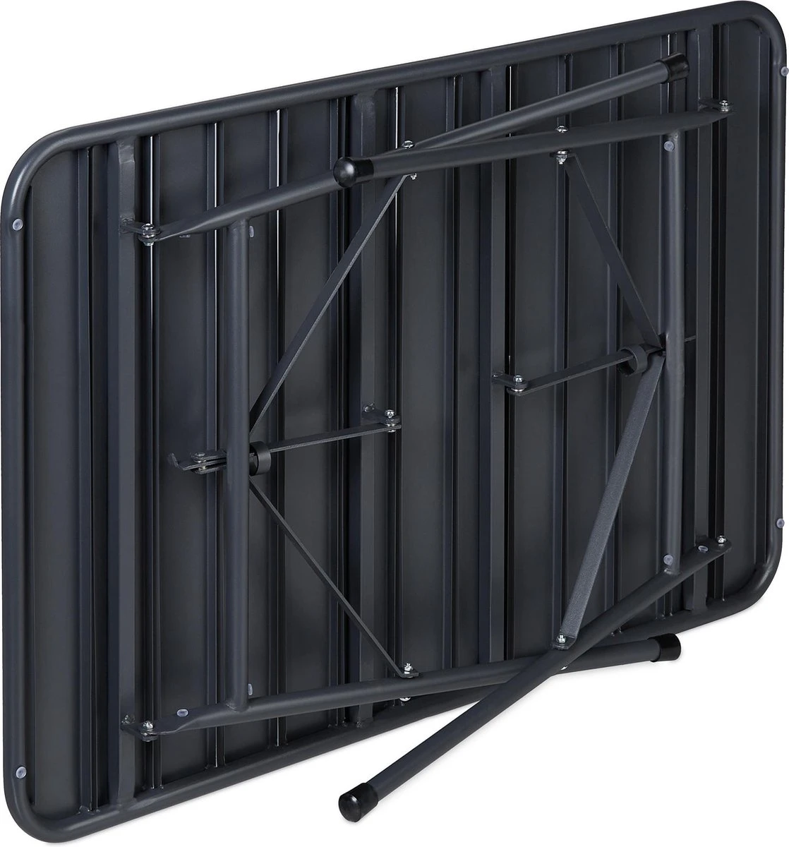 Relaxdays Table De Jardin Pliable En Métal - Table Pliante Résistante Aux Intempéries - Table De Patio - Table De Camping 10 Relaxdays Table De Jardin Pliable En Métal - Table Pliante Résistante Aux Intempéries - Table De Patio - Table De Camping – Image 10