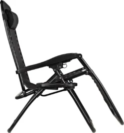 Chaise De Jardin Pliable EASTWALL - Chaise Longue - Chaise De Jardin Robuste - 3 Positions Réglables - Chaise Longue - 180x67x34 Cm - Gris -Jardin Meubles Magasin 1121x1200