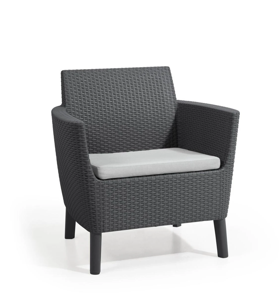 Ensemble De Salon En Plastique Allibert Salemo 4 Pièces | Avec Table Avec Espace De Rangement Intelligent 7 Ensemble De Salon En Plastique Allibert Salemo 4 Pièces | Avec Table Avec Espace De Rangement Intelligent – Image 7