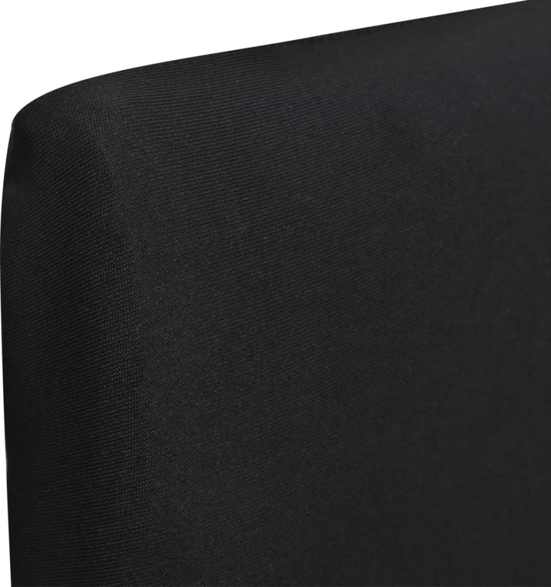 VidaLife Housses De Housses De Siège 4 Pcs Stretch Droite Noir 3 VidaLife Housses De Housses De Siège 4 Pcs Stretch Droite Noir – Image 3