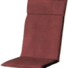 Coussin De Chaise De Jardin Madison Dossier Haut 50x120 Cm Universal Bordeaux