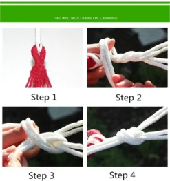 Hamac XL - 2 Personnes - Hamac Double En Toile Robuste - Blauw - Vert - Rayé - Dans Un Sac De Rangement + Cordes De Fixation - Résistant Aux Intempéries - Hamac - Plein Air - Camping - Été - 25 Hamac XL - 2 Personnes - Hamac Double En Toile Robuste - Blauw - Vert - Rayé - Dans Un Sac De Rangement + Cordes De Fixation - Résistant Aux Intempéries - Hamac - Plein Air - Camping - Été - -Jardin Meubles Magasin 1127x1200