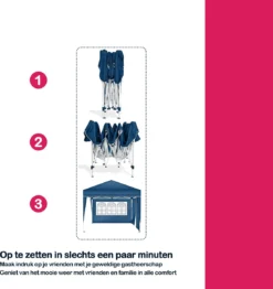 Coazy | Tente De Réception étanche 3x3 Mètres Pliable Avec 2 Parois Latérales | Pavillon Avec 2 Panneaux Latéraux | Facile à Monter | Tente Pop-up Avec Piquets, Corde Et Pieds Antidérapants 11 Coazy | Tente De Réception étanche 3x3 Mètres Pliable Avec 2 Parois Latérales | Pavillon Avec 2 Panneaux Latéraux | Facile à Monter | Tente Pop-up Avec Piquets, Corde Et Pieds Antidérapants -Jardin Meubles Magasin 1131x1200 1