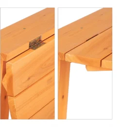 Mur De Table Pliante Relaxdays - Table De Balcon Semi-circulaire Pliable - Table De Jardin - Bois De Table Pliante -Jardin Meubles Magasin 1131x1200 14