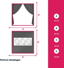 Coazy | Parois Latérales Anthracite Pour Tente Party En Vrac 4x | Zijwand Pour Pavillon 3x3 Ou 3x6 | Gazebo 3x3m - Tente De Jardin - Tente De Réception 9 Coazy | Parois Latérales Anthracite Pour Tente Party En Vrac 4x | Zijwand Pour Pavillon 3x3 Ou 3x6 | Gazebo 3x3m - Tente De Jardin - Tente De Réception -Jardin Meubles Magasin 1131x1200 5
