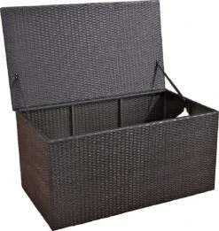 Opbergbox XXL - Étanche - Avec Couvercle - Pour L'intérieur & L'extérieur - Boîte à Coussins De Jardin - Boîte De Jardin - 120x68x63cm