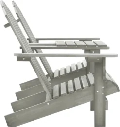 Prolenta Premium - Chaises De Jardin De Jardin Adirondack Avec Table Pin Massif Gris 9 Prolenta Premium - Chaises De Jardin De Jardin Adirondack Avec Table Pin Massif Gris -Jardin Meubles Magasin 1136x1200 2