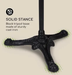 Blumfeldt Patras Taverna 4-Seasons-Marbre - Table Bistrot 60 X 110 Cm (ØxH) - Table De Bar - Table De Jardin - Marbre - Pour L'extérieur Et L'intérieur -Jardin Meubles Magasin 1142x1200 6