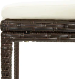 Ensemble De Bar De Jardin Premium - Ensemble De Bar De Jardin 9 Pièces Avec Coussins Polyrotin Marron 19 Ensemble De Bar De Jardin Premium - Ensemble De Bar De Jardin 9 Pièces Avec Coussins Polyrotin Marron -Jardin Meubles Magasin 1146x1200 4