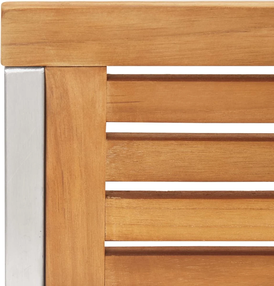 Prolenta Premium - Chaises De Jardin De Jardin 2 Pcs Avec Coussins Teck Massif Et Acier 8 Prolenta Premium - Chaises De Jardin De Jardin 2 Pcs Avec Coussins Teck Massif Et Acier – Image 8