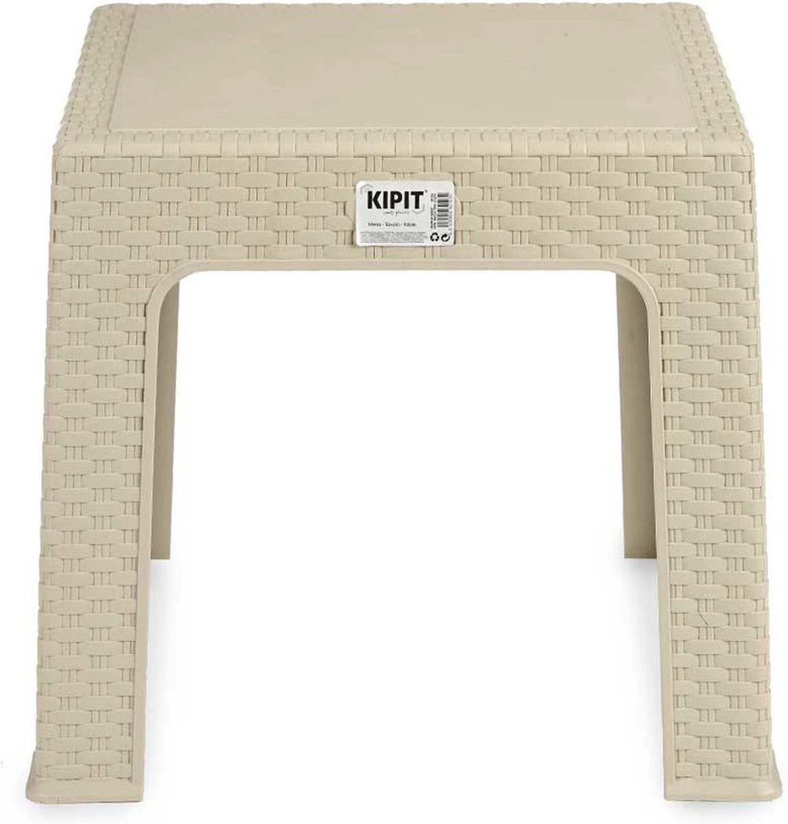 Set De 2 X Tables D'appoint En Rotin/renforceurs De Plantes Crème/beige 47 X 47 X 42 Cm Pour Usage Intérieur/extérieur 4 Set De 2 X Tables D'appoint En Rotin/renforceurs De Plantes Crème/beige 47 X 47 X 42 Cm Pour Usage Intérieur/extérieur – Image 4