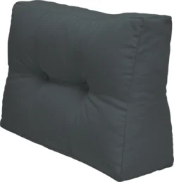 Beautissu Elements - Set De Coussins Palette - 1x Coussin D'Assise 120x80 Cm & 1x Coussin De Dossier 120x40 Cm - Grijs Graphite -Jardin Meubles Magasin 1151x1200 2
