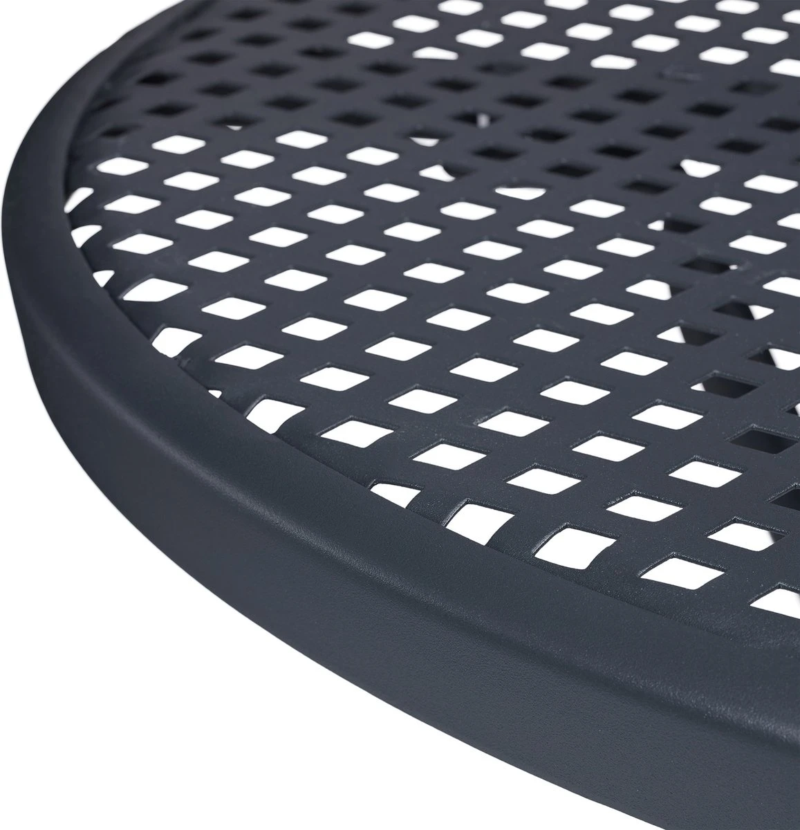 Table De Jardin Relaxdays 70 Cm Avec Trou Pour Parasol - Table D'extérieur En Métal - Table De Bistrot - Table à Manger 4 Table De Jardin Relaxdays 70 Cm Avec Trou Pour Parasol - Table D'extérieur En Métal - Table De Bistrot - Table à Manger – Image 4