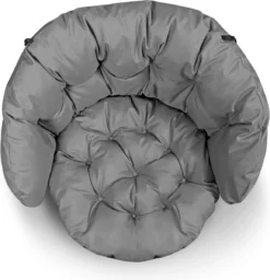 Aio - Coussin De Chaise De Jardin - Balançoire Nid De Cigogne - Coussin D'Assise Imperméable 122cm X 40cm - Grijs 7 Aio - Coussin De Chaise De Jardin - Balançoire Nid De Cigogne - Coussin D'Assise Imperméable 122cm X 40cm - Grijs -Jardin Meubles Magasin 1157x1200 3