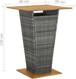 Prolenta Premium - Ensemble De Bar De Jardin 9 Pièces Avec Coussins Poly Rotin Gris 20 Prolenta Premium - Ensemble De Bar De Jardin 9 Pièces Avec Coussins Poly Rotin Gris -Jardin Meubles Magasin 1160x1200 2