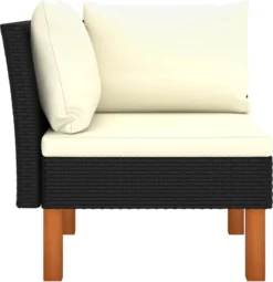 Prolenta Premium - Ensemble De Salon 3 Pièces Polyrotin Et Bois D'eucalyptus Massif - Maison Et Jardin -Jardin Meubles Magasin 1161x1200