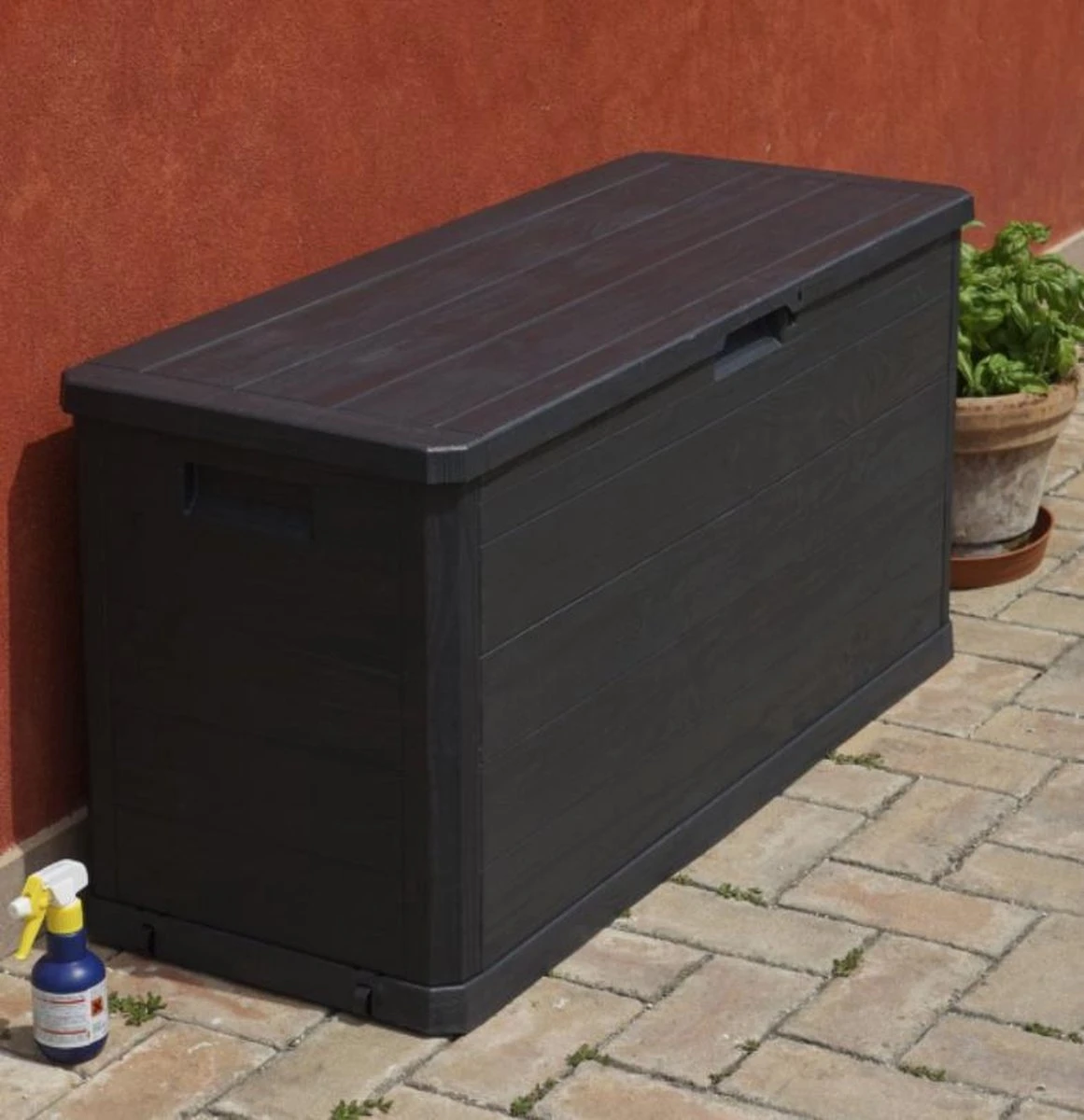 Boîte De Rangement De Jardin (enroulable) - Boîte De Jardin - Armoire De Jardin - Boîte à Oreillers - Boîte De Rangement - Couleur Anthracite 5 Boîte De Rangement De Jardin (enroulable) - Boîte De Jardin - Armoire De Jardin - Boîte à Oreillers - Boîte De Rangement - Couleur Anthracite – Image 5