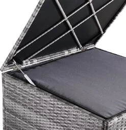 Casaria Boîte De Opbergbox Polyrotin 318 L Couvercle 75x75x70cm Étanche Gaz Ressort Grijs 19 Casaria Boîte De Opbergbox Polyrotin 318 L Couvercle 75x75x70cm Étanche Gaz Ressort Grijs -Jardin Meubles Magasin 1161x1200 6