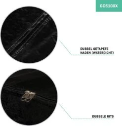 VONROC Sac De Rangement Premium Pour Coussins Salon/jardin – 75x75x90cm – Pour 6 à 8 Coussins – Incl. Reliure Velcro -Jardin Meubles Magasin 1162x1200 3