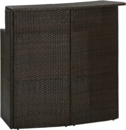 Ensemble De Bar De Jardin Premium - Ensemble De Bar De Jardin 5 Pièces Avec Coussins Marron -Jardin Meubles Magasin 1163x1200 3