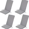 Gardenista Coussin De Siège De Chaise De Jardin Coussin De Siège Extérieur Et Intérieur Tuyauterie En Terre Cuite Résistant à Water Léger Et Comfy 116 Cm X 48 Cm
