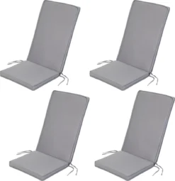 Gardenista Coussin De Siège De Chaise De Jardin Coussin De Siège Extérieur Et Intérieur Tuyauterie En Terre Cuite Résistant à Water Léger Et Comfy 116 Cm X 48 Cm