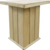 Prolenta Premium - Table Haute 75x75x110 Cm Bois De Pin Imprégné - Table - Table De Jardin - Tables De Tables De Jardin