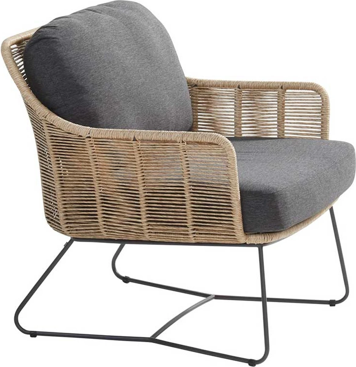 4 Seasons Outdoor Ensemble De Salon Belmond 4 Pièces - Table De Salon Dali Ø73 X 40 Cm 5 4 Seasons Outdoor Ensemble De Salon Belmond 4 Pièces - Table De Salon Dali Ø73 X 40 Cm – Image 5