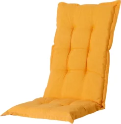 Coussin De Chaise De Jardin Madison Panama 123 X 50 Cm Polycoton Jaune Ocre