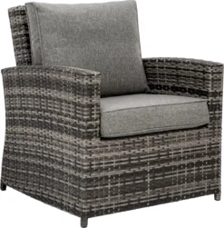 Tectake - Ensemble De Sièges De Luxe En Osier Miami 3+2+1 Noir/anthracite - 404808 -Jardin Meubles Magasin 1183x1200 8