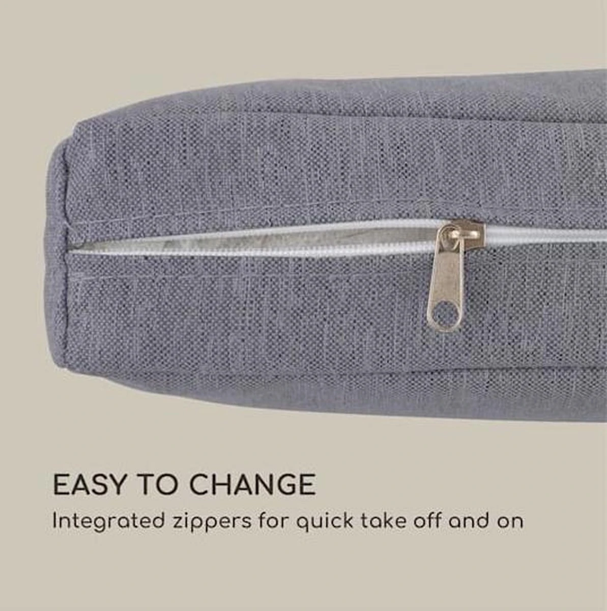 Ensemble Blumfeldt Pozzilli - Banc De Jardin Décoratif - 2 Places - Aluminium Moulé Sous Pression - Avec Coussin D'assise Et Housse 100 % Polyester Hydrofuge 8 Ensemble Blumfeldt Pozzilli - Banc De Jardin Décoratif - 2 Places - Aluminium Moulé Sous Pression - Avec Coussin D'assise Et Housse 100 % Polyester Hydrofuge – Image 8