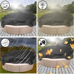 Kingsleeve Solar Island 188x50cm Tissu Oxford Rond Indéchirable Coupe-Vent 8 Kingsleeve Solar Island 188x50cm Tissu Oxford Rond Indéchirable Coupe-Vent -Jardin Meubles Magasin 1193x1200 19